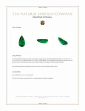 4.40 Ct. Emerald from Brazil Appraisal