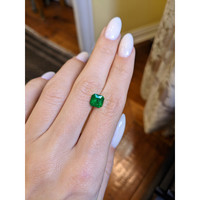 1.35 Ct. Emerald from Brazil Life Style
