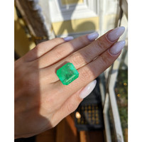 19.61 Ct. Emerald from Colombia Life Style