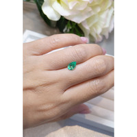 0.76 Ct. Emerald from Colombia Life Style