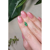 0.78 Ct. Emerald from Colombia Life Style