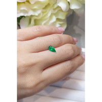 0.68 Ct. Emerald from Colombia Life Style