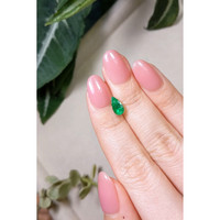 0.81 Ct. Emerald from Colombia Life Style