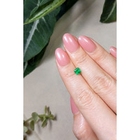 0.47 Ct. Emerald from Colombia Life Style