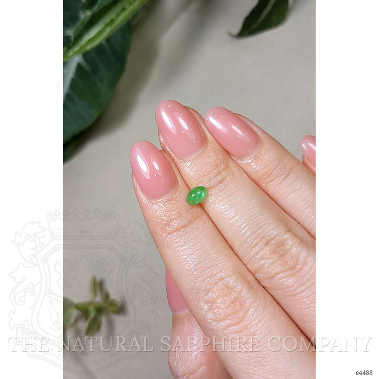 0.37 Ct. Cabochon Emerald from Brazil