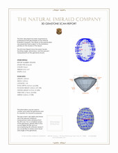 0.67 Ct. Emerald from Zambia 3 D Scan Report