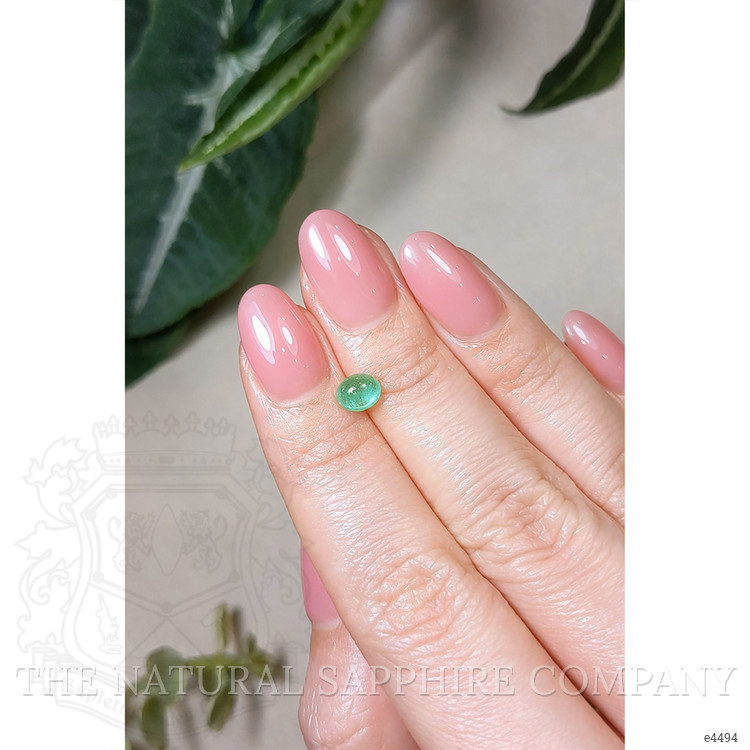 0.73 Ct. Cabochon Emerald from Brazil