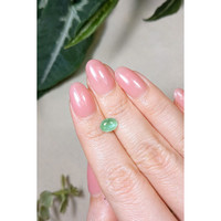 1.12 Ct. Cabochon Emerald from Brazil Life Style