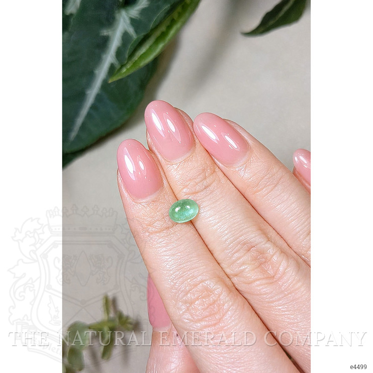 1.12 Ct. Cabochon Emerald from Brazil