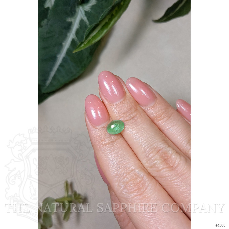 1.64 Ct. Cabochon Emerald from Brazil