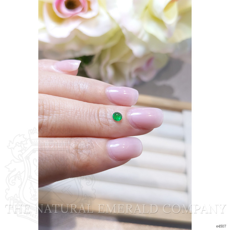 0.18 Ct. Cabochon Emerald from Brazil