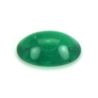 0.41 Ct. Cabochon Emerald from Brazil Video