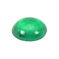 0.43 Ct. Cabochon Emerald from Brazil Video