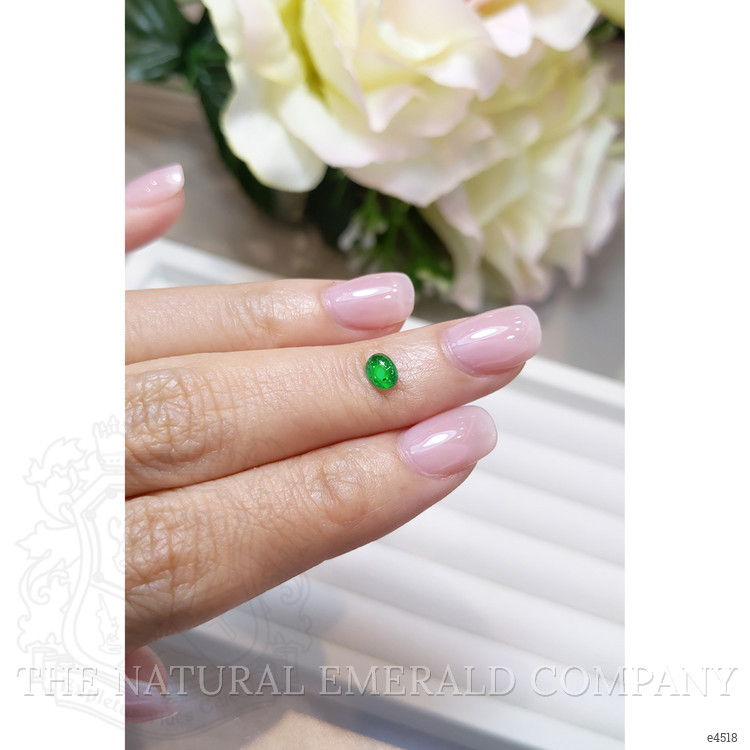 0.50 Ct. Cabochon Emerald from Brazil