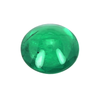 0.52 Ct. Cabochon Emerald from Brazil Video