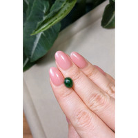 1.98 Ct. Cabochon Emerald from Brazil Life Style