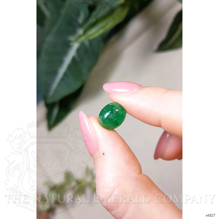3.63 Ct. Cabochon Emerald from Brazil