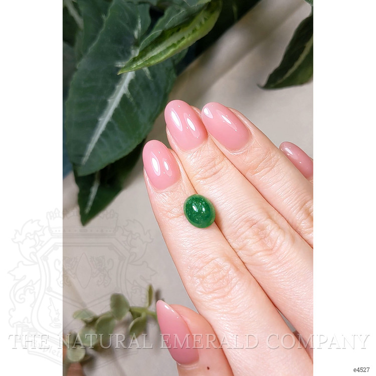 3.63 Ct. Cabochon Emerald from Brazil
