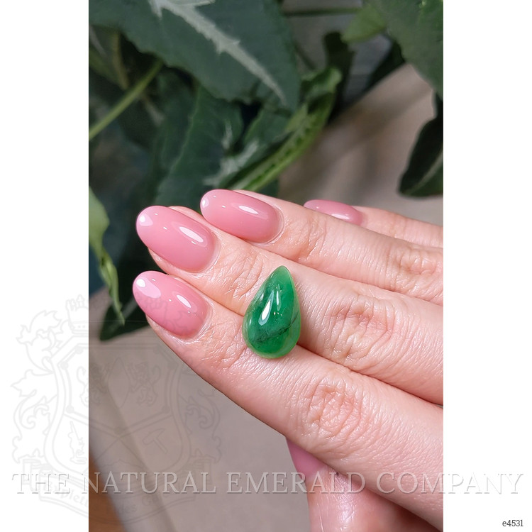 8.88 Ct. Cabochon Emerald from Brazil