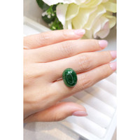 12.60 Ct. Emerald from Brazil Life Style