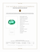 0.66 Ct. Emerald from Zambia Scan Report