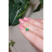 0.77 Ct. Emerald from Colombia Life Style