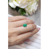 1.62 Ct. Emerald from Russia Life Style