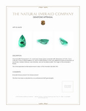 1.01 Ct. Emerald from Russia Appraisal