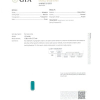 1.32 Ct. Emerald from Russia Scan Report