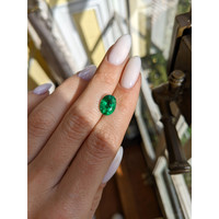 2.74 Ct. Emerald from Zambia Life Style
