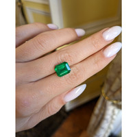 3.76 Ct. Emerald from Zambia Life Style