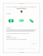2.26 Ct. Emerald from Ethiopia Appraisal