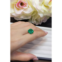 5.57 Ct. Emerald from Zambia Life Style