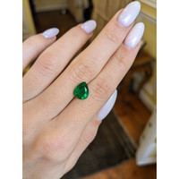 2.58 Ct. Emerald from Zambia Life Style