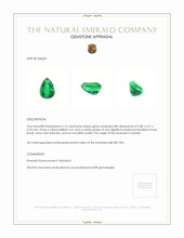 2.15 Ct. Emerald from Zambia Appraisal