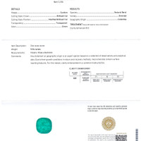 5.56 Ct. Emerald from Colombia Scan Report