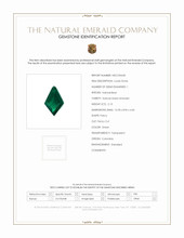 2.13 Ct. Emerald from Colombia Scan Report