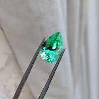3.74 Ct. Emerald from Colombia Life Style