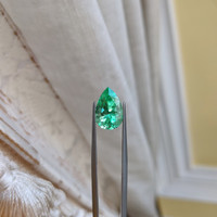 3.74 Ct. Emerald from Colombia Life Style