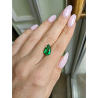 2.68 Ct. Emerald from Zambia Life Style