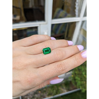 3.07 Ct. Emerald from Zambia Life Style