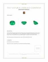 0.36 Ct. Emerald from Brazil Appraisal