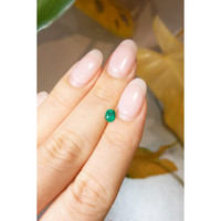 0.36 Ct. Emerald from Brazil Life Style