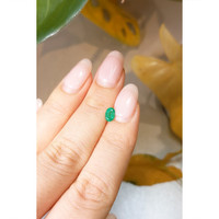 0.43 Ct. Emerald from Brazil Life Style