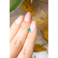 0.45 Ct. Emerald from Brazil Life Style