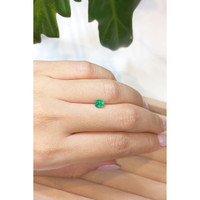 0.47 Ct. Emerald from Brazil Life Style
