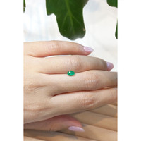 0.47 Ct. Emerald from Brazil Life Style