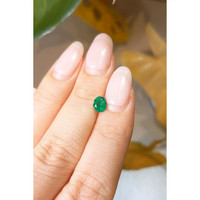 0.54 Ct. Emerald from Brazil Life Style