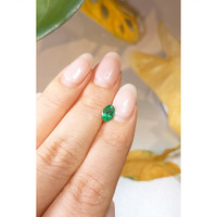 0.59 Ct. Emerald from Brazil Life Style