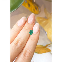 0.68 Ct. Emerald from Brazil Life Style